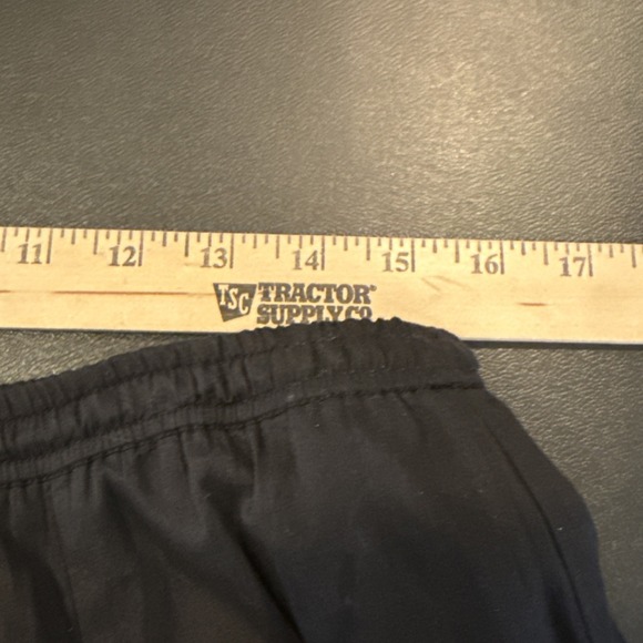 Soft Surroundings Medium Petite Midi Skirt Floral Birds Black Drawstring Artsy - Picture 10 of 10